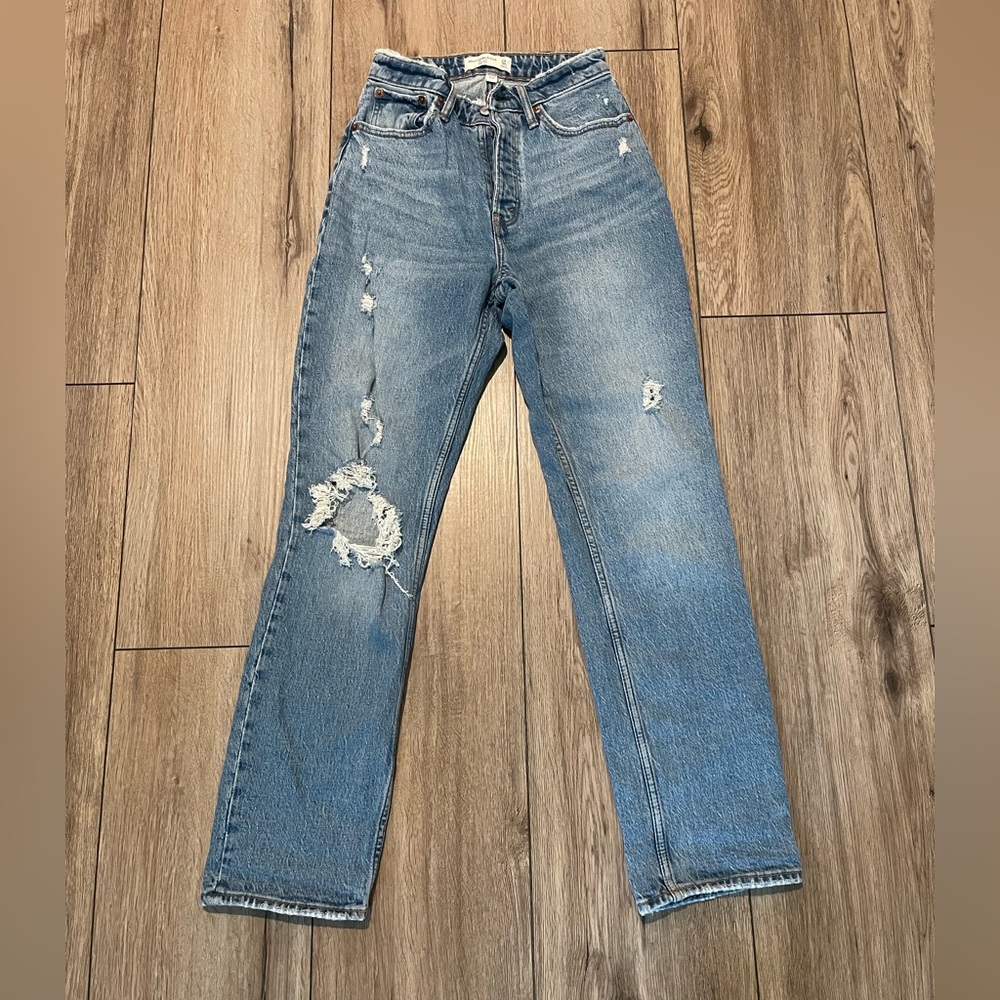 Abercrombie dad high rise